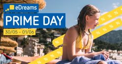 ¡eDreams Prime Day! Descuentos de hasta 60% en vuelos y paquetes de vuelo+hotel