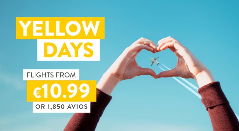 Yellow days Vueling
